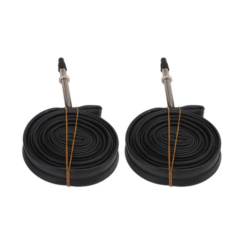 2x Bike Inner Tube Butyl 700x23C Interior French Valve Tube For Road Bike - Picture 8 of 12