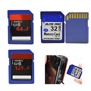 32G 64GB 128GB Class 10 Standard SD SDHC Memory Card For SD Compliant device