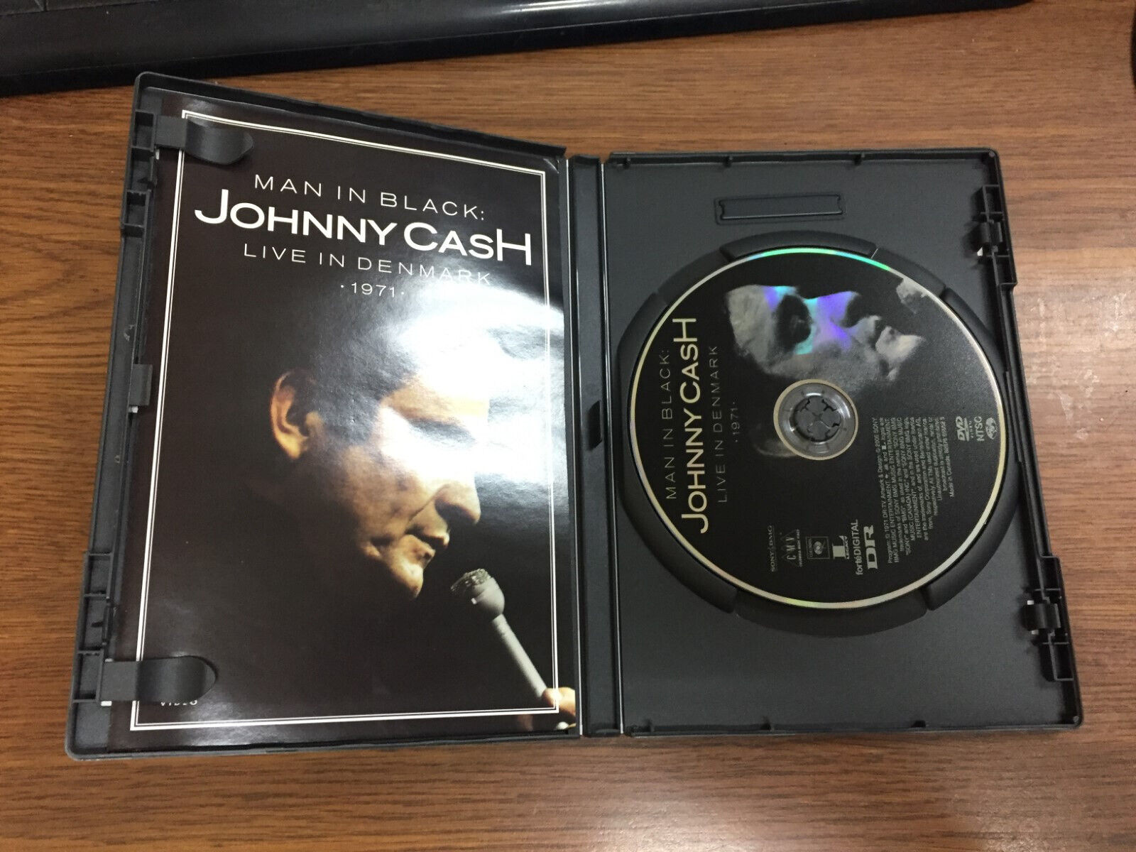Johnny Cash Man In Black Live in Denmark 1971 DVD