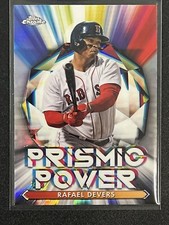 2021 Topps Chrome - Prismic Power #PP-12 - Rafael Devers Red Sox ⚾️🔥