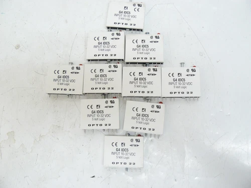 OPTO 22 G4 IDC5 G4IDC5 INPUT MODULE DC INPUT 10-32 VDC 5 VDC LOGIC LOT OF 10