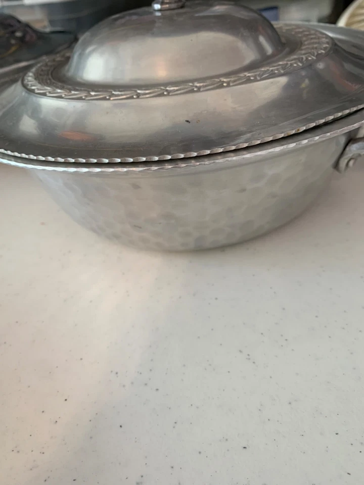 Aluminum Vintage Serving Set 23 Pieces - Image 3 of 4