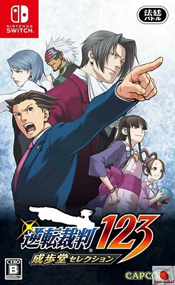 Phoenix Wright Ace Attorney Trilogy Switch Capcom Nintendo Switch aus Japan