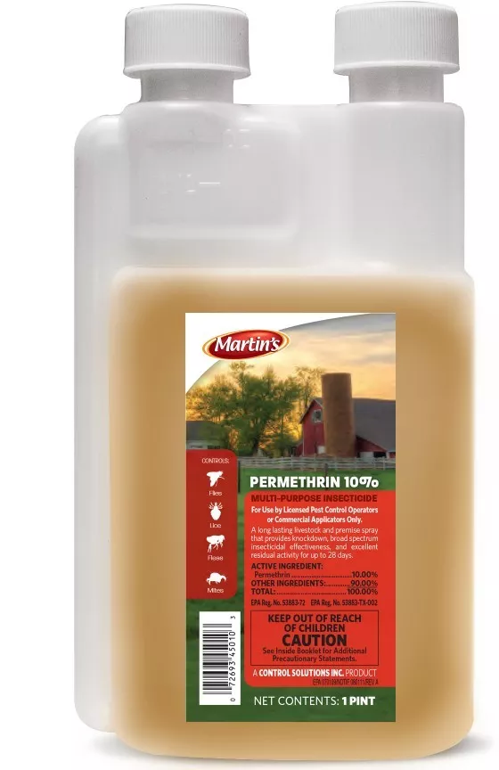 Martins Permethrin 10 Livestock and or Dog Kennel 16oz