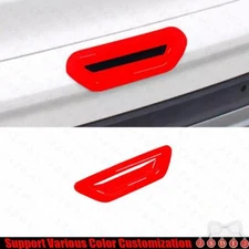 For Ford Edge 2015-2021 Bright Red Car GL Trunk Tailgate Door Bowl Frame Cover