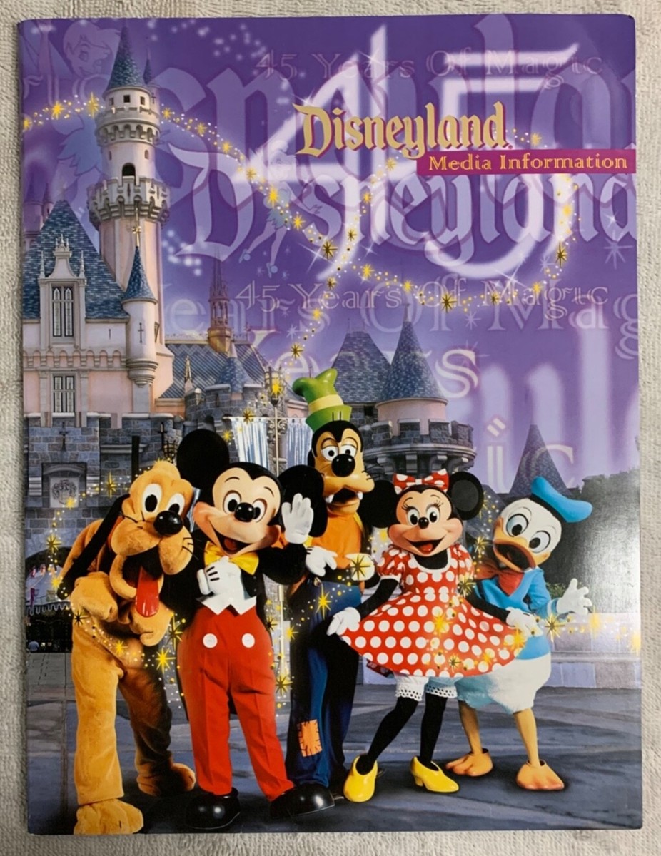 レア！ディズニーランドパーク　45周年　ポスター レア！ディズニーランドパーク 45周年 ポスター