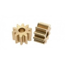 Scaleauto SC-1093A55 Brass Pinion 10 tooth for 2mm motor shaft,  5,5mm x2 
