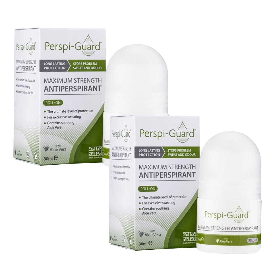 Perspi-Guard® Maximum Strength Antiperspirant Roll-On 30ml TWIN PACK