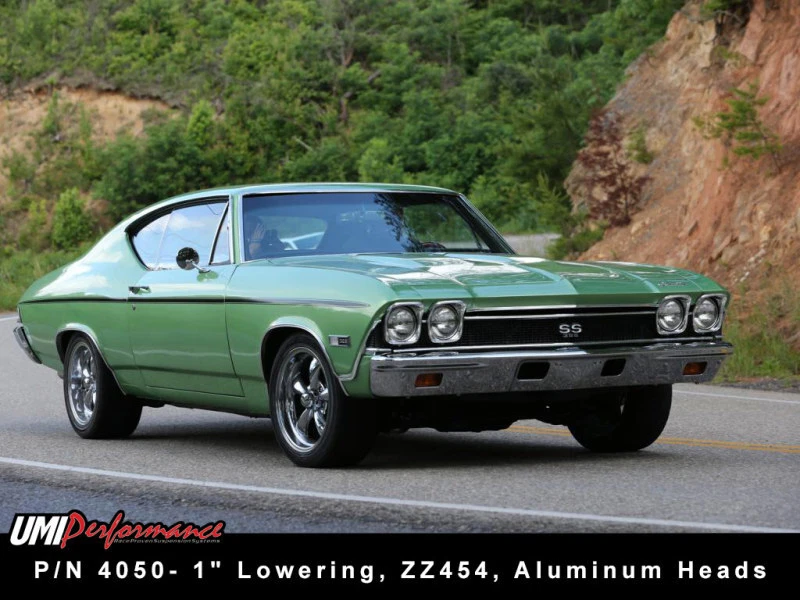 UMI Performance 64-72 GM A-Body se adapta a 78-88 G-Body 1 pulgada resorte descendente trasero Foto 2 de 3