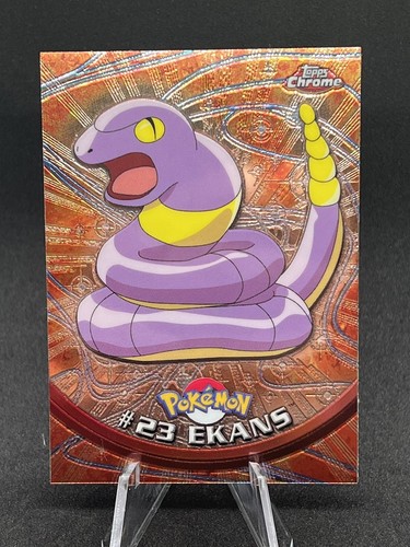 Pokemon Card - Ekans #23 - Topps Chrome