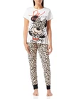 Disney Minnie Mouse Womens Pyjamas, Cotton Pjs for Ladies, Sizes UK 8 to 22