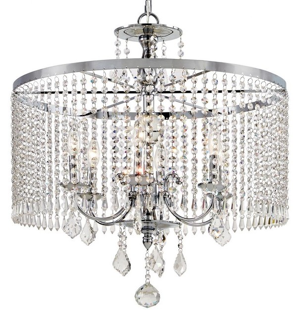 Home Decorators Collection 6 Light Polished Chrome Chandelier