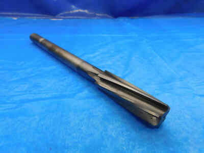 HANNIBAL 13/16 OD TiCN HSS CARBIDE TIPPED CHUCKING REAMER SPIRAL 6 FLUTE .8125