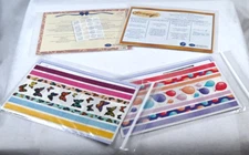 Creative Memories Pre-Cut Paper & Stickers Small Packs New