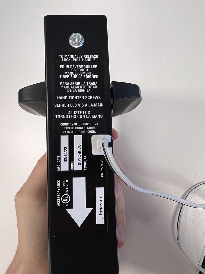 Liftmaster/Chamberlain 001D8875 Automatic Electronic Lock Power Opener ...