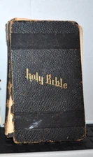 Holy Bible Cambridge, University Press,  Leather Cover- Front cover not attached