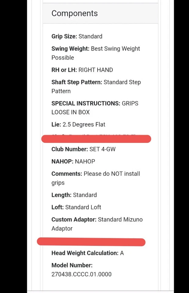 NEW IN WRAP- HEADS ONLY -2025 MIZUNO JPX HOT METAL PRO 4-GW - PROFESSINAL PULLED - Image 4 of 4