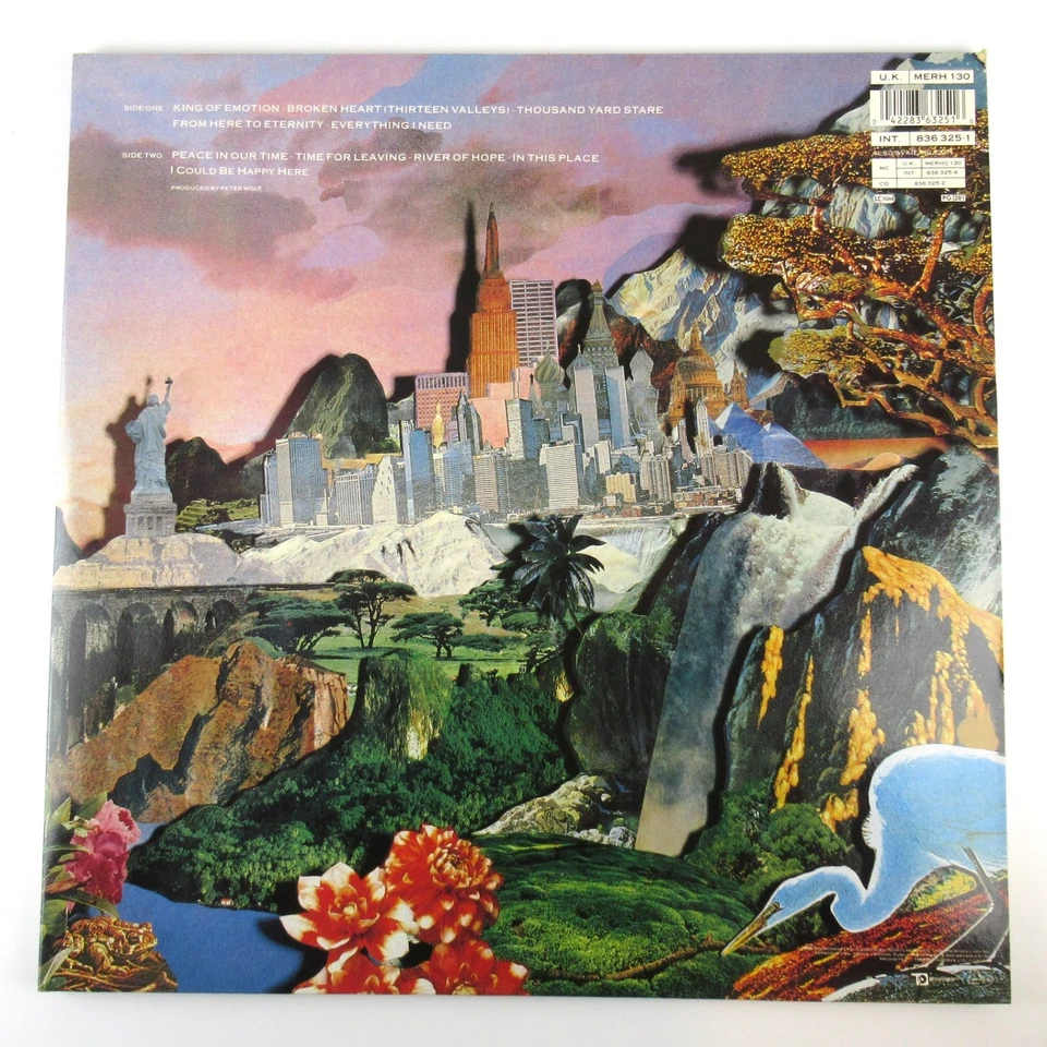 Schallplatte BIG COUNTRY - PEACE IN OUR TIME Album Pop Rock Folk LP 1988 - Bild 2 von 4