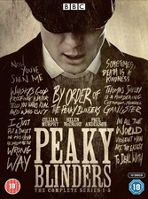 PEAKY BLINDERS THE COMPLETE SERIES 1-5 - 10-DVD BOX SET  NON-USA FO... Sam Ne