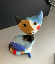 Goebel Rosina Wachtmeister Claudio Katze Figur mehrfarbig signiert