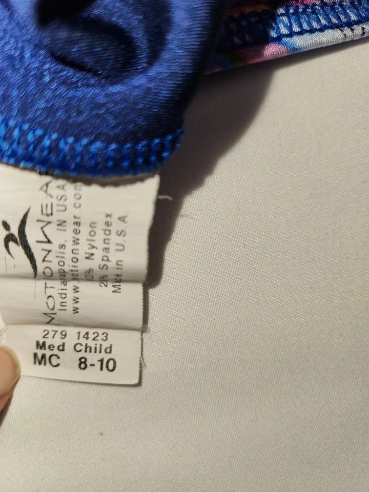 Leotardo Motionwear 8-10 CM niño mediano B177 Foto 3 de 3