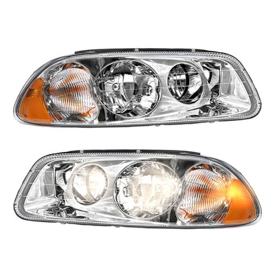 #ad Headlights Assembly Compatible With Mack Semi Trucks Factory Pair $233.69
