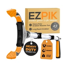 EZPIK Pro 43" Foldable Grabber Reacher Tool for Seniors - Grabbers for Elderl...