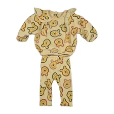 Disney Baby Characters Winnie The Pooh 2 Piece Set Size 0-3 Months