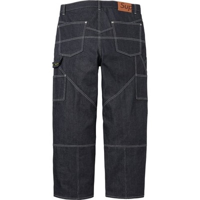 Supreme Contrast Stitch Double Knee Painter Jean 3colors 26SS | eBay