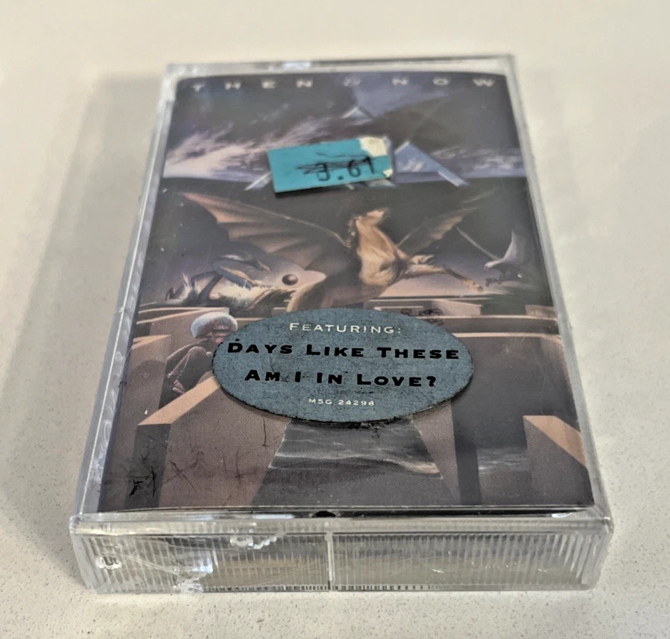 Asia: Then & Now 1990 Geffen Cassette Tape, Prog Rock- Vintage Sealed - Image 3 of 4