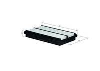 Luftfilter Mahle LX 1075 Filtereinsatz FüR Honda CF CH Accord CL CK CG 6 CH5 CG7