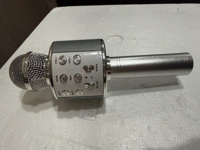 Wireless Bluetooth Karaoke Microphone, 5-in-1 PA System With Voice Effects