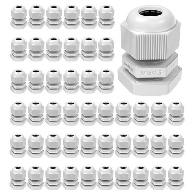 50x Kabelverschraubung M16 PG9  IP67 metrisch 5-9mm
