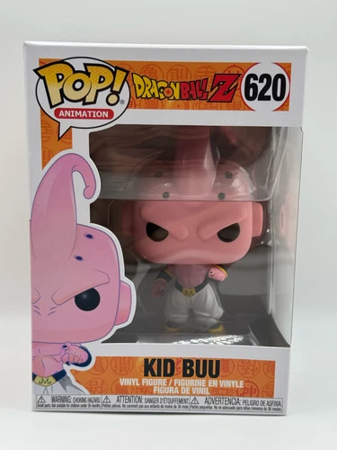 Funko Pop! - Dragon Ball Z - Kid Buu Viny Figure #620 - W/Pop Protector