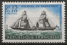 N° 1446**  JOURNEE DU TIMBRE 1965
