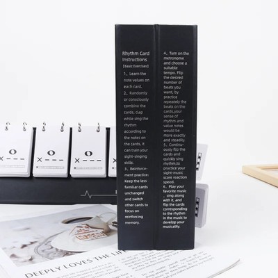 Musik Lernkarten Rhythmus Flashcards visuelle Requisiten Instrumente