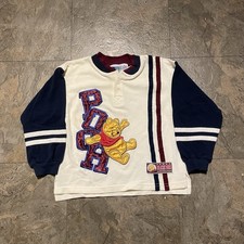 Vintage Winnie The Pooh Kids Embroidered Long Sleeve Size 5t