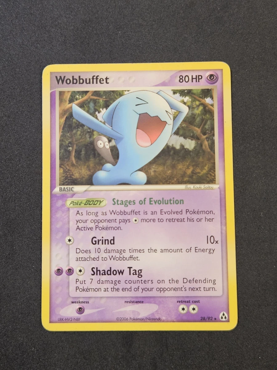 Wobbuffet In Pokémon Individual Trading Cards for sale | eBay