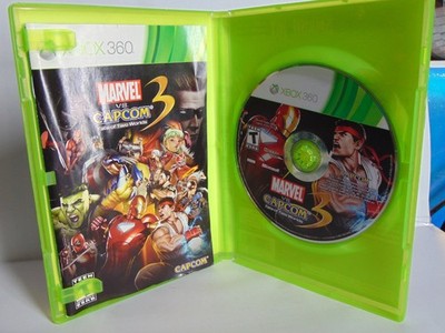 Marvel vs. Capcom 3: Fate of Two Worlds  Xbox 360 tested and working