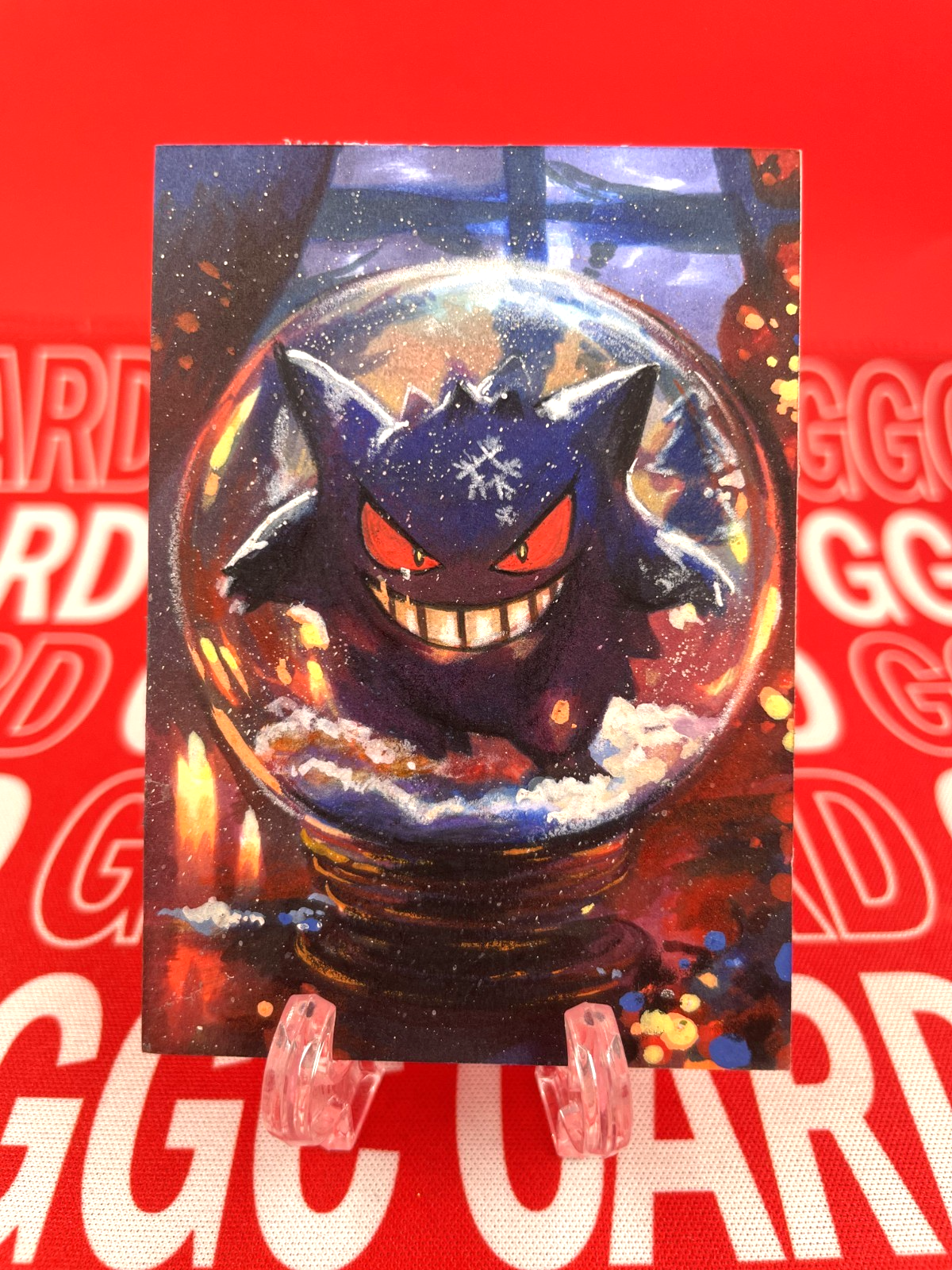 【Christmas Limited】GGC Studio Pokémon Gengar Artist Auto Sketch Card 1/1
