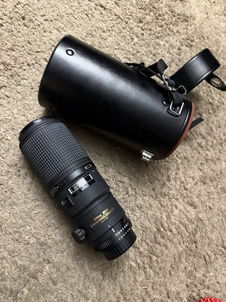 Nikon Micro NIKKOR f/4 Camera Lenses 200mm Focal for sale | eBay