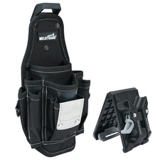 Pocket Tool Belt Pouch-Small Tool Pouch with Quick Release Belt Clip,Clip on ...