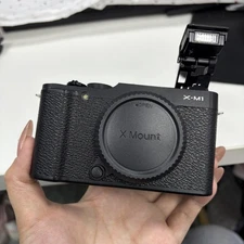 Fujifilm X-M1 16.0MP 16.3MP Digital Camera Body Fujifilm X Series Black