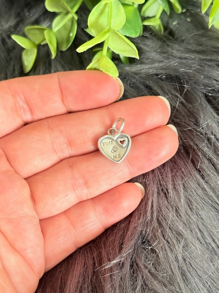Pandora You & Me (I Love You) Heart Charm View 5