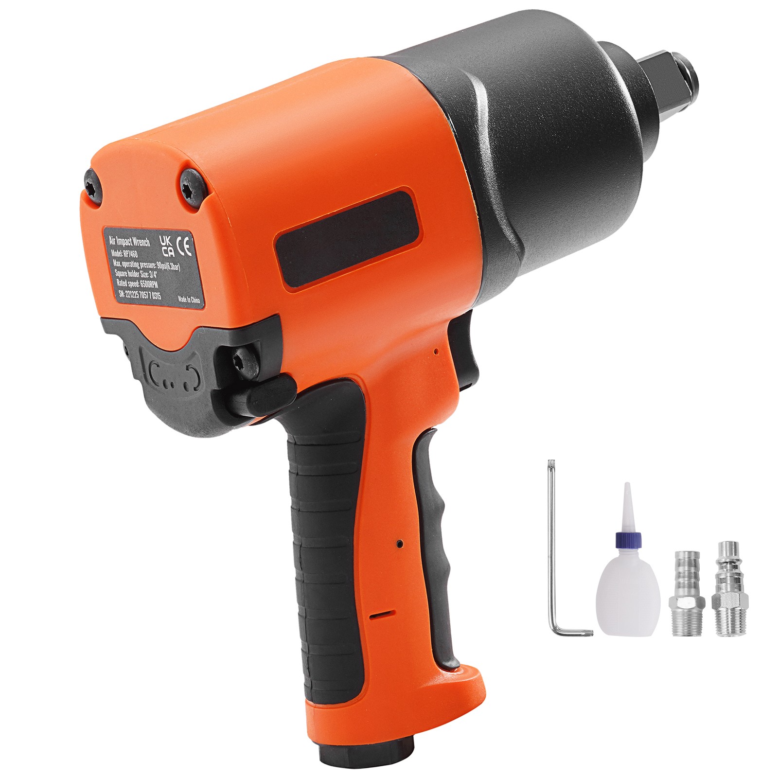 Uimoso Air Impact Wrench 3/4"Square Drive 1870ft-lb Nut-bust