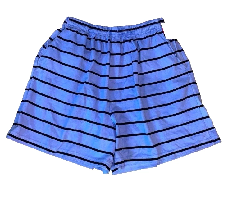 FRESH PRODUCE Small peri blue $65 Surfline Stripe Jersey Cotton Shorts NWD S
Opens in a new window o