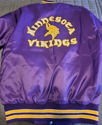 Vintage West Wind by Vikings Nylon Bomber Jacket Mens Small Hall Of Fame Award