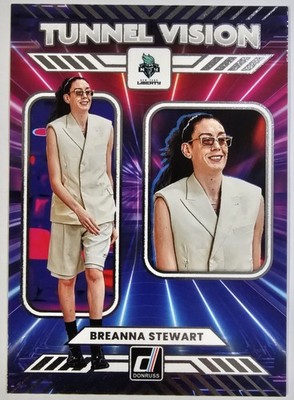 2025 Donruss WNBA Breanna Stewart Tunnel Vision #6 New York Liberty