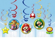Amscan Super Mario Decorations Tourbillon Achetez Sur Ebay
