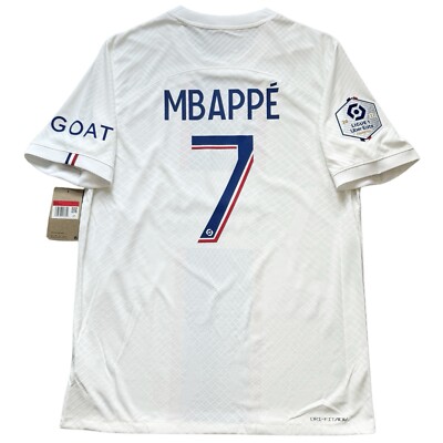 2022/23 PSG Authentic Third Jersey #7 Mbappe Large Nike